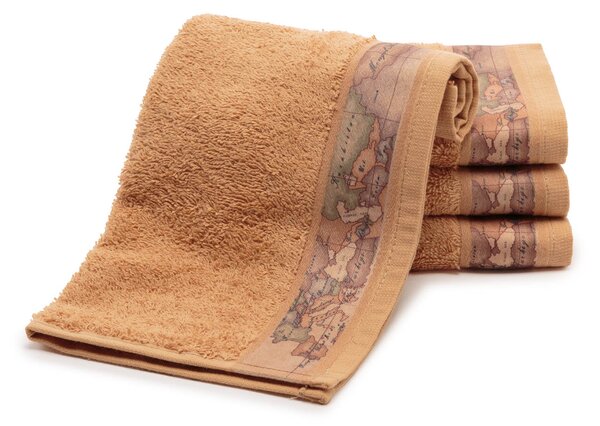 Coordinato Asciugamani In Cotone Geo Classic CM. 30X30 Alviero Martini 1A Classe Geo Classic Caleffi
