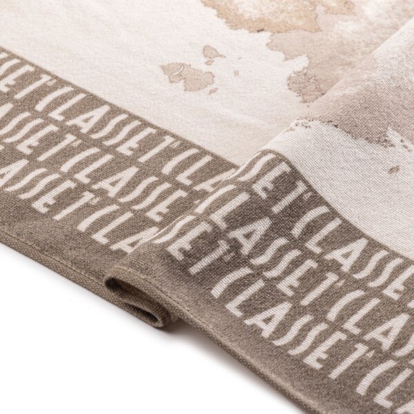 Telo Mare In Cotone Geo Safari Map CM. 100X180 Alviero Martini 1A Classe Geo Caleffi