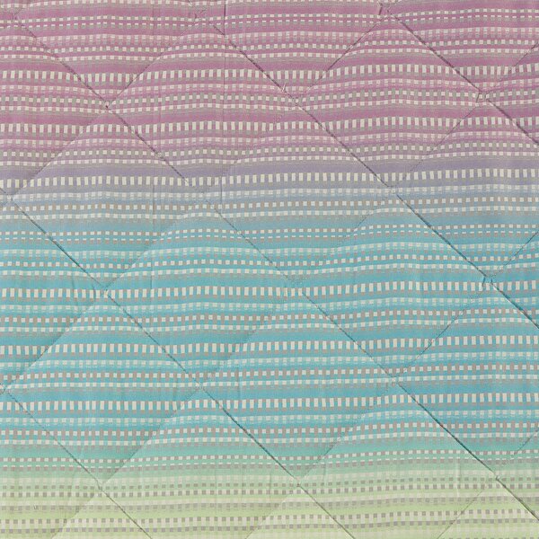Copriletto Trapuntato In Microfibra Iride Singolo Modern Casa Color Multicolor Caleffi
