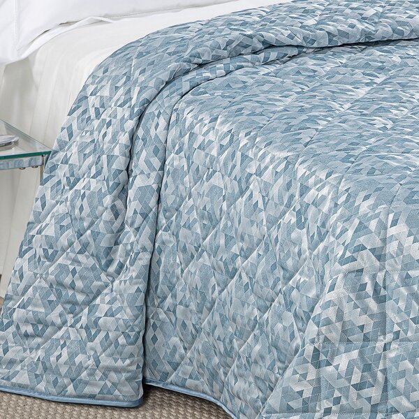 Copriletto Trapuntato In Raso Jacquard Mixer Matrimoniale Dreaming Non Specificato Avio Caleffi