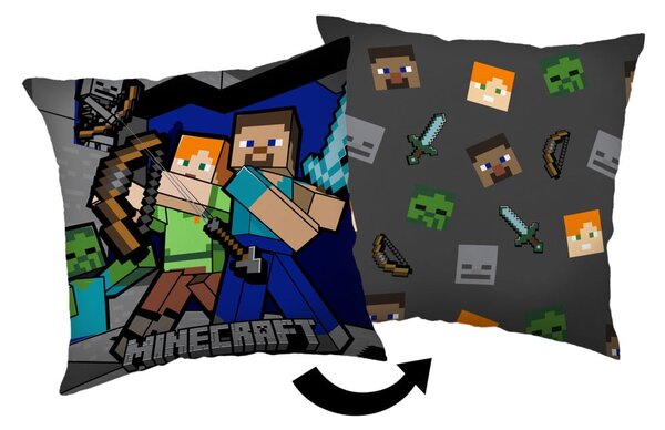 Cuscino per bambini Minecraft Survival Mode - Jerry Fabrics