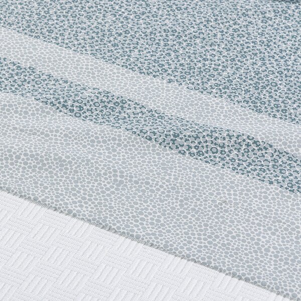 Completo Lenzuola In Cotone Farfalle Singolo Caleffi Fior Di Cotone Grigio Caleffi