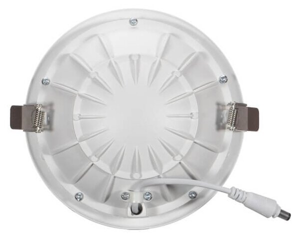 Faro LED da incasso Rotondo Luce INDIRETTA 12W Foro Ø130mm Colore Bianco Caldo 3.000K