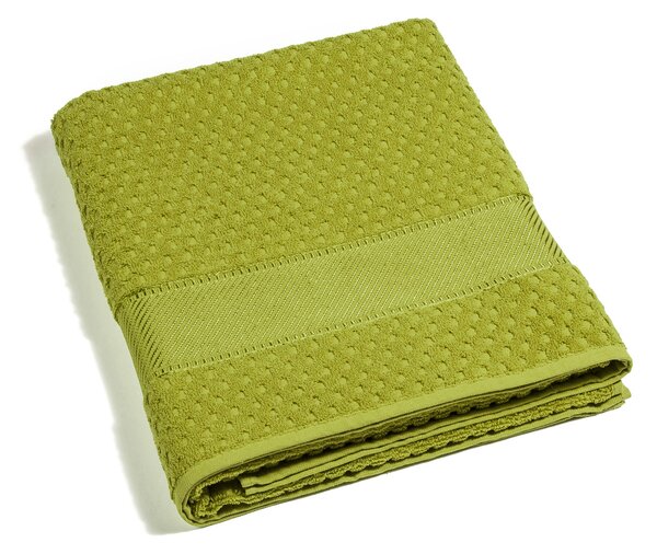 Telo Bagno In Cotone Sirena '99 Standard Spugnissima Tinta Unita Verde Caleffi