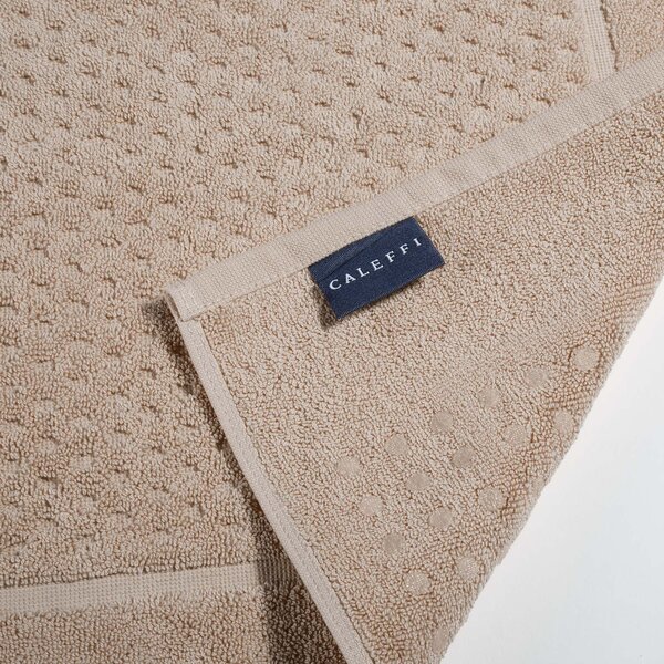 Tappeto Bagno In Cotone Sirena '99 CM. 45X60 Spugnissima Tinta Unita Naturale Caleffi