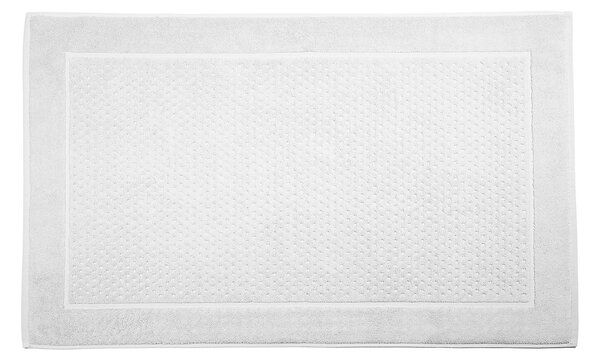 Tappeto Bagno In Cotone Sirena '99 CM. 45X60 Spugnissima Tinta Unita Bianco Caleffi