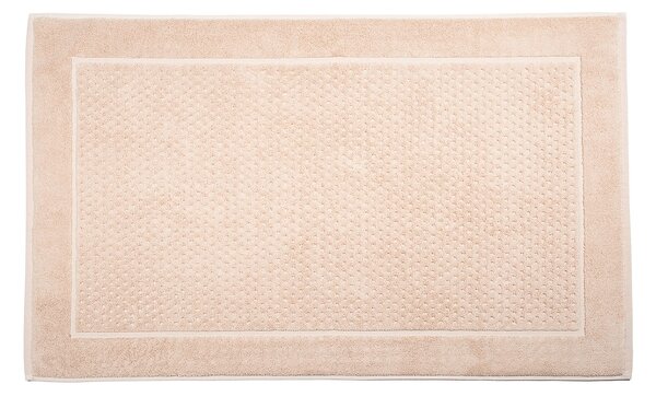 Tappeto Bagno In Cotone Sirena '99 CM. 45X60 Spugnissima Tinta Unita Avorio Caleffi