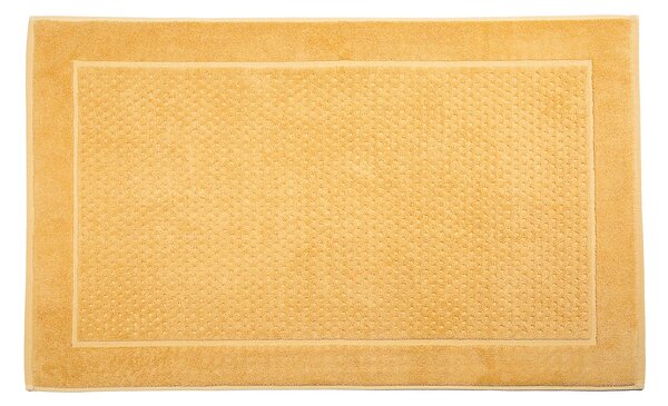 Tappeto Bagno In Cotone Sirena '99 CM. 45X60 Spugnissima Tinta Unita Giallo Caleffi