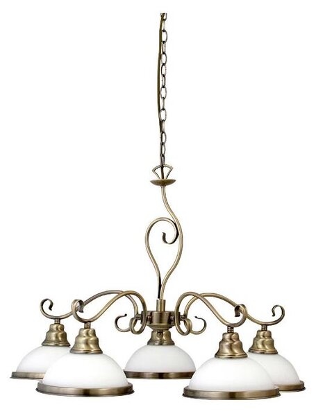 Rabalux 2755 - Lampadario ELISETT 5xE27/60W/230V