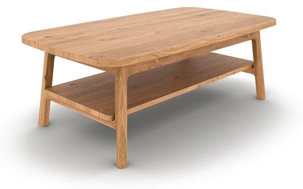 Tavolino in rovere naturale 60x100 cm Twig - The Beds