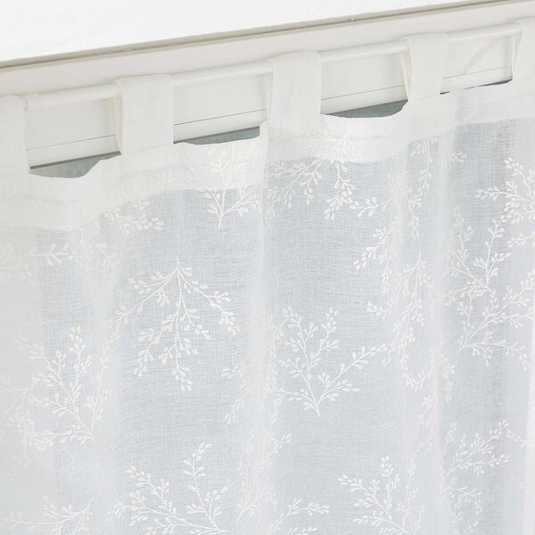 Set di 2 tende in voile bianco 60x120 cm Karla - douceur d'intérieur