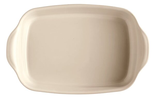 Piastra rettangolare in ceramica crema Ultime, 36,5 x 23,5 cm Ultimate - Emile Henry