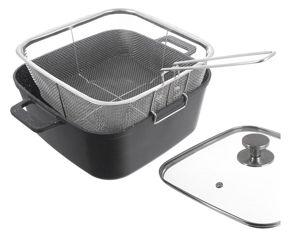 Teglie in set in alluminio 2 pz 24,5x32,5 cm GRANDE - Orion