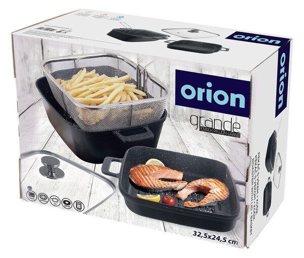 Teglie in set in alluminio 2 pz 24,5x32,5 cm GRANDE - Orion