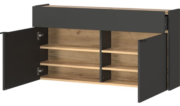 Armadietto color antracite 110x57x22 cm Ameca – Germania