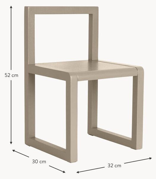 Sedia per bambini in legno Little Architect