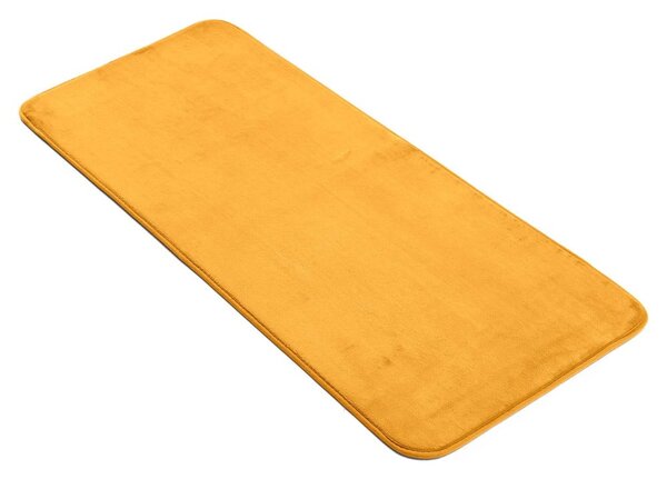 Tappetino da bagno giallo 50x120 cm Vitamine - douceur d'intérieur