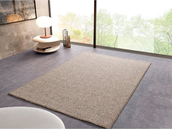 Tappeto crema 160x230 cm Petra Liso - Universal