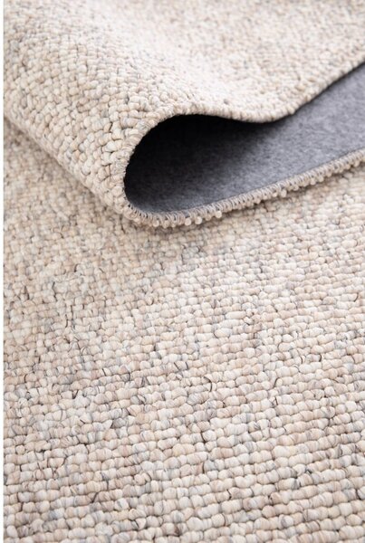 Tappeto crema 160x230 cm Petra Liso - Universal