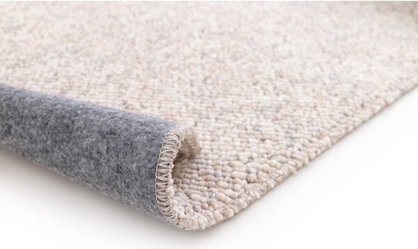 Tappeto crema 160x230 cm Petra Liso - Universal