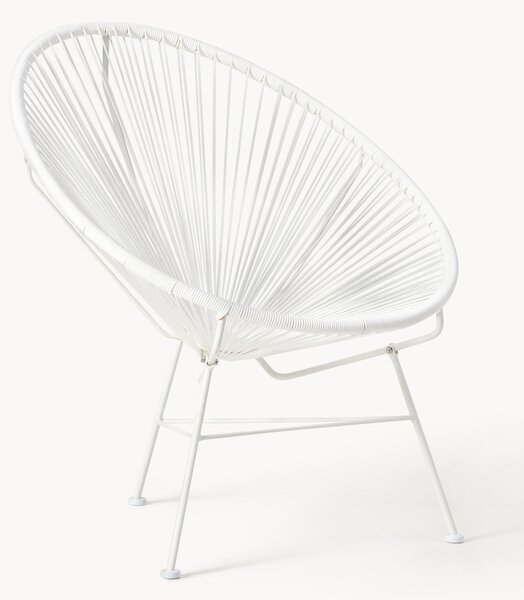 Poltrona lounge in plastica intrecciata Bahia