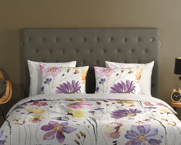 Biancheria da letto in cotone bianco per letto singolo 140x200 cm - Good Morning