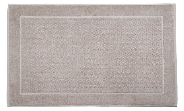 Tappeto Bagno In Cotone Sirena '99 CM. 45X60 Spugnissima Tinta Unita Grigio Caleffi