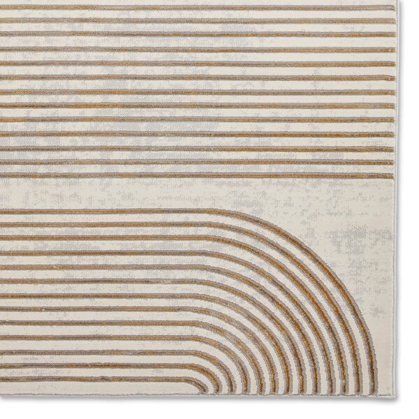 Tappeto in grigio-oro 170x120 cm Apollo - Think Rugs