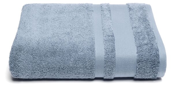 Telo Bagno In Cotone Soft Standard Spugnissima Tinta Unita Azzurro Caleffi
