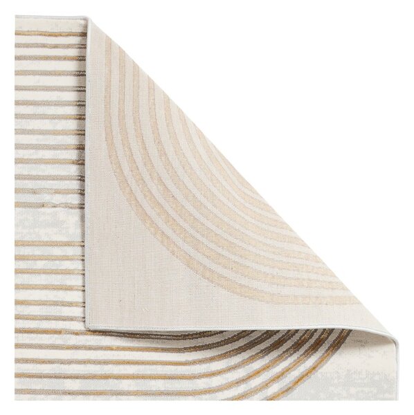 Tappeto in grigio-oro 170x120 cm Apollo - Think Rugs