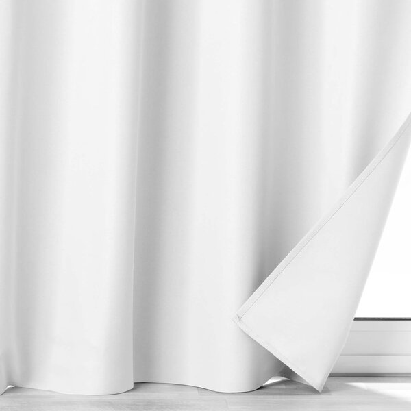 Tenda oscurante in grigio chiaro in microfibra 140x260 cm Obscure – douceur d'intérieur
