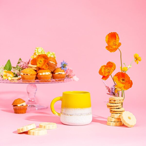 Tazza gialla in gres 360 ml Mojave – Sass & Belle