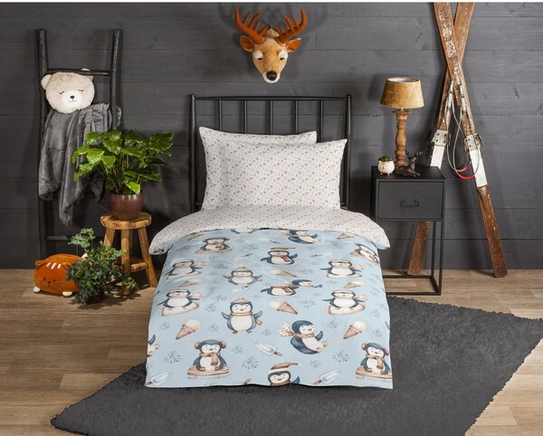 Biancheria da letto per bambini in flanella per letto singolo 140x200 cm Jani - Good Morning
