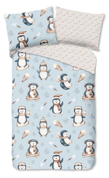 Biancheria da letto per bambini in flanella per letto singolo 140x200 cm Jani - Good Morning