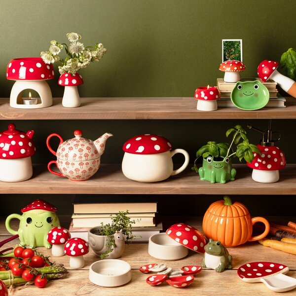 Vassoio decorativo in gres 9x7,5 cm Frog - Sass & Belle