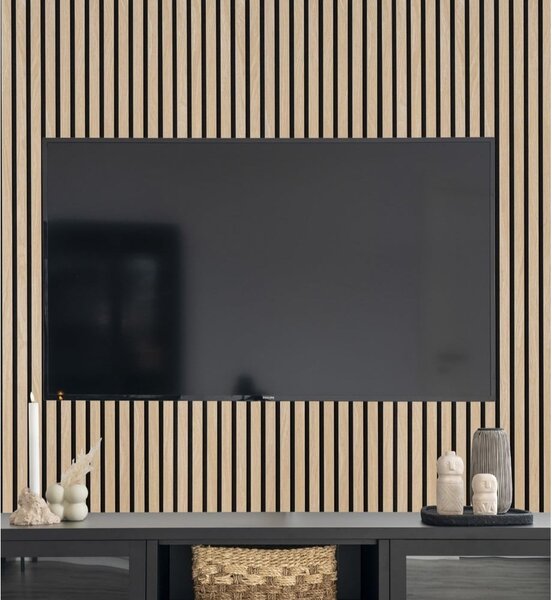 Set di pannelli acustici 2 pz 60x240 cm Oak – House Nordic