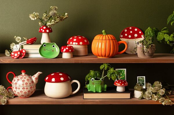 Vassoio decorativo in gres 9x7,5 cm Frog - Sass & Belle