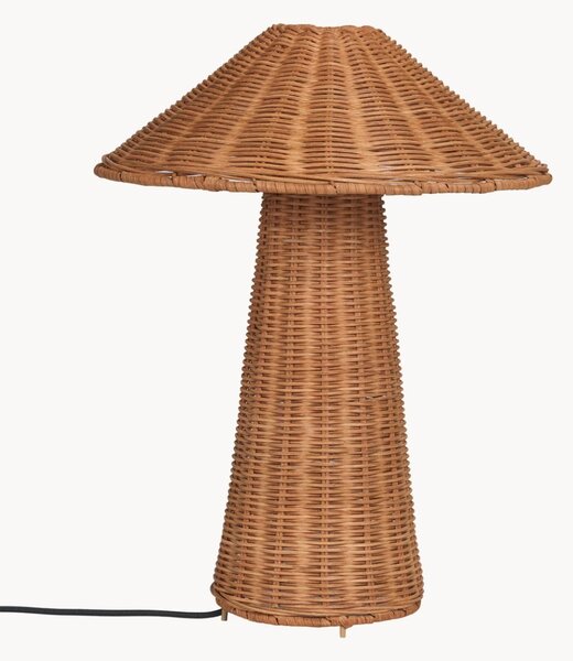 Lampada da tavolo fatta a mano in rattan Dou