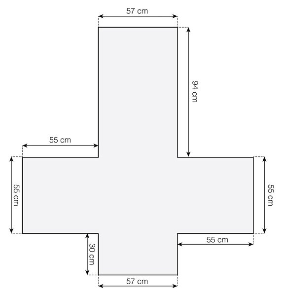 Rivestimento protettivo rosso per poltrona 165 cm Lounge - douceur d'intérieur