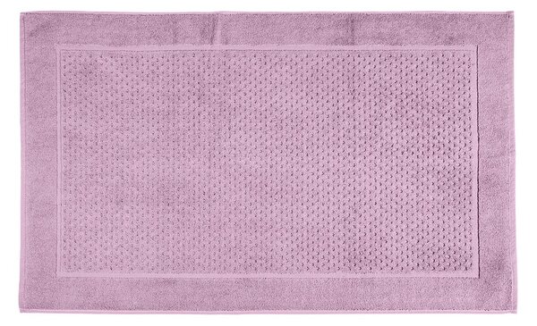 Tappeto Bagno In Cotone Sirena '99 CM. 45X60 Spugnissima Tinta Unita Ciclamino Caleffi