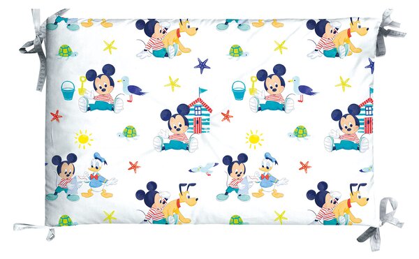 Trapunta Con Paracolpi In Cotone Mickey&Pluto Baby Disney Caleffi