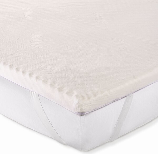 Topper 35X35 Topper Memory UNICA Rivestimento Lavabile E Sfoderabile, Con Zip Caleffi