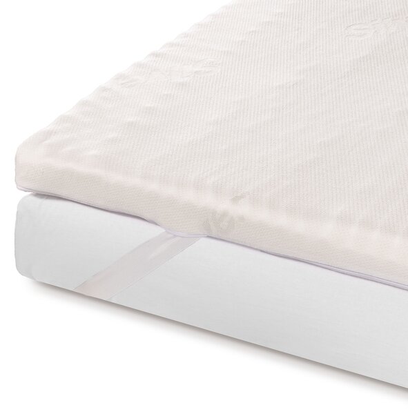 Topper 35X35 Topper Memory UNICA Rivestimento Lavabile E Sfoderabile, Con Zip Caleffi