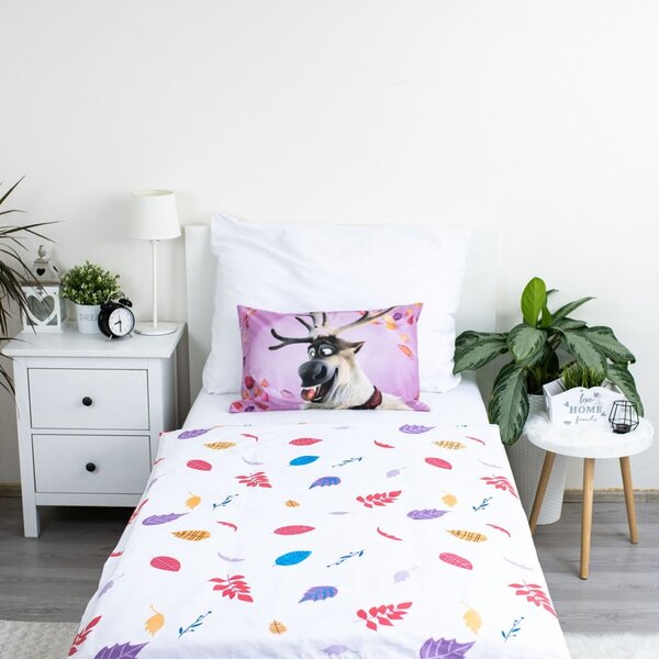 Set copripiumino e federa da bambini in cotone per culla 100x135 cm Frozen "Wind" – Jerry Fabrics