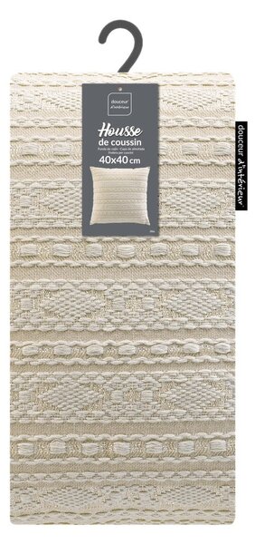 Federa decorativa in misto cotone 40x40 cm Ilies – douceur d'intérieur