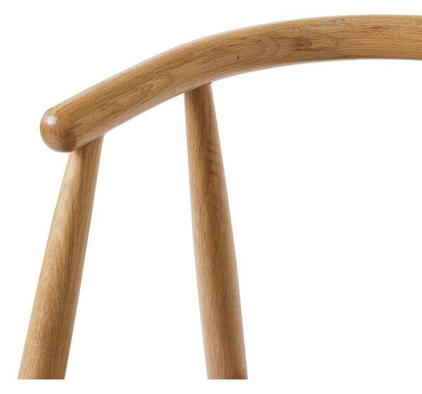 Sedia da pranzo in colore beige-naturale Relate - Unique Furniture