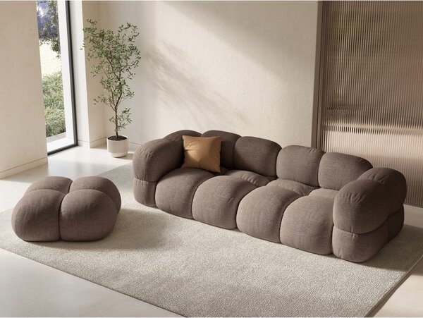 Divano marrone 250 cm Loretto – Cosmopolitan Design