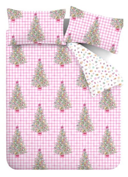 Set copripiumino e federa rosa per letto singolo 135x200 cm Sweets and Treats – Catherine Lansfield