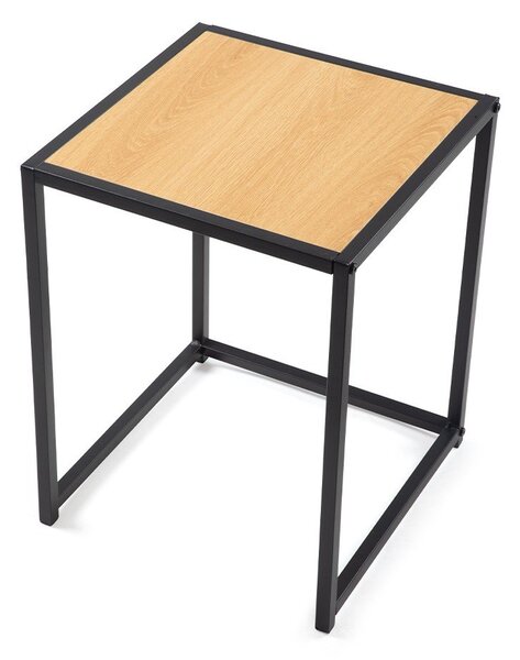 Set di tavolini con effetto rovere 2 pz 38x38 cm Noah – Bonami Essentials
