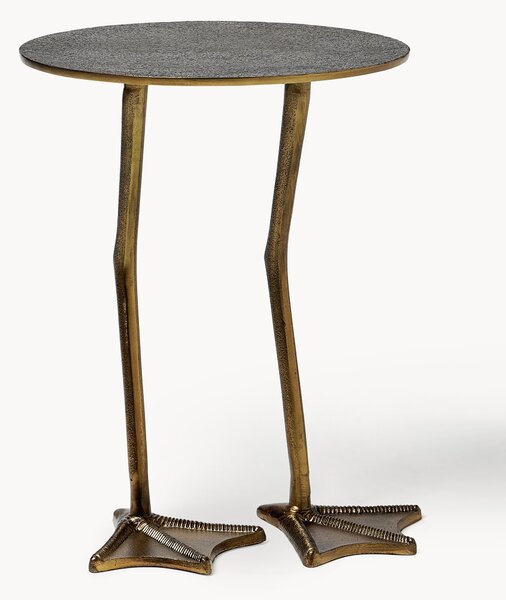Tavolino decorativo in metallo Duck
